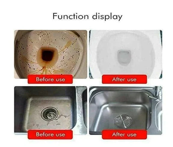 Powerful Drain Blockage Cleaner Sink